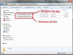 Windows 32-Bits = WiiBackupManager_Win32 WIndows 64-Bits = WiiBackupManager_Win64