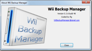Resultado de imagem para WII BACKUP MANAGER